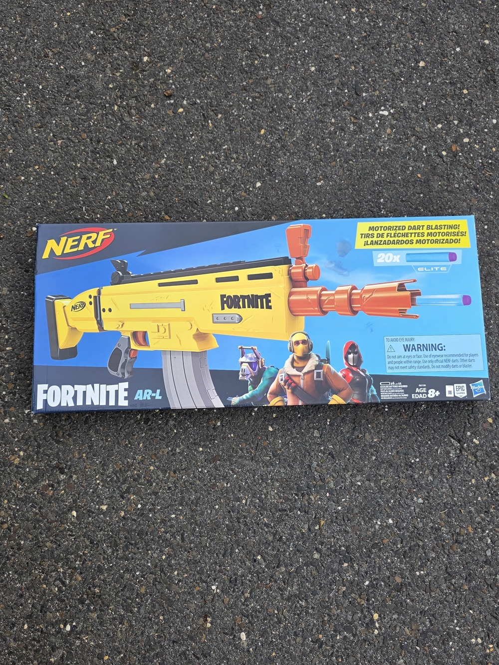 Nerf Fortnite AR-L Motorized Dart gun